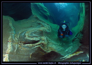 Diving the Verzasca River... by Michel Lonfat 